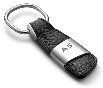 Брелок Audi A5 Key ring leather, артикул 3181400205