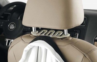 Вешалка крючок для одежды на подголовник Volkswagen Coat Hanger, Beige, артикул 000061126UHS