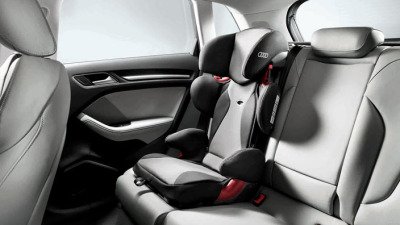 Автомобильное детское кресло Audi youngster plus child seat, titanium grey/black, артикул 4L0019905B