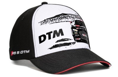 Бейсболка Audi Unisex DTM Cap, DTM, black/white, артикул 3131700400