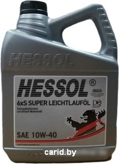 Моторное масло Hessol 6xS Super Leichtlaufol SAE 10W-40 4л