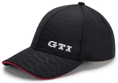 Бейсболка Volkswagen GTI Baseball Cap, Cell Structure, Black, артикул 000084300AD041