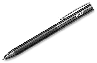 Алюминиевая шариковая ручка Audi Ballpoint Pen, R8, Gun Metal, артикул 3221500200