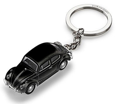 Брелок для ключей Volkswagen Beetle 3D, Classic Key Tag, артикул 000087010ASJKA