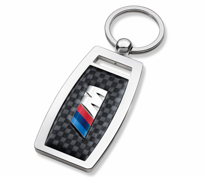Брелок BMW М Carbon Key Ring Pendant, артикул 80232179083