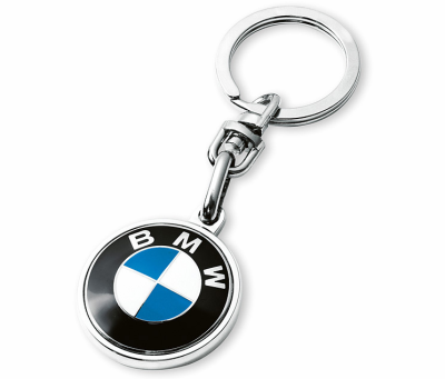 Брелок с эмблемой BMW Key Ring Pendant, BMW Logo, артикул 80230444663