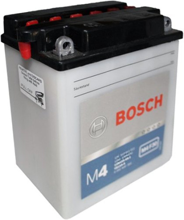 Мотоциклетный аккумулятор Bosch M4 YB12A-B 512 015 012 (12 А·ч)