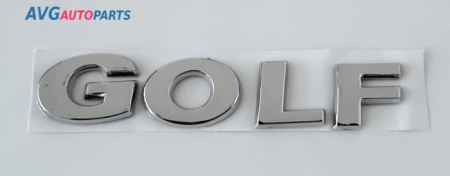 Эмблема (надпись) Volkswagen "GOLF" AVG 322123