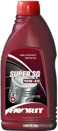 Моторное масло Favorit Super SG 10W-40 0.9л