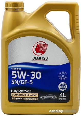 Моторное масло Idemitsu 5W-30 SN/GF-5 4л