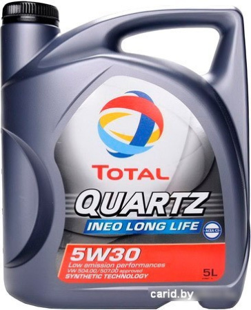 Моторное масло Total Quartz Ineo LONG LIFE 5W-30 5л