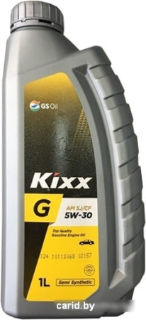 Моторное масло Kixx G 5W-30 SJ/CF 1л