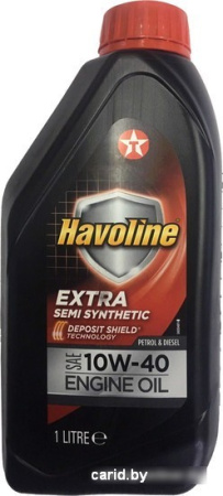 Моторное масло Texaco Havoline Extra 10W-40 1л