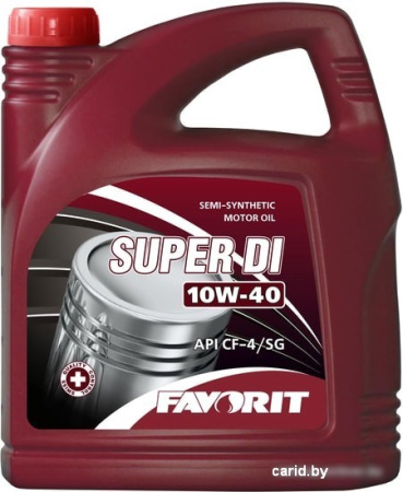 Моторное масло Favorit Super DI 10W-40 4.5л