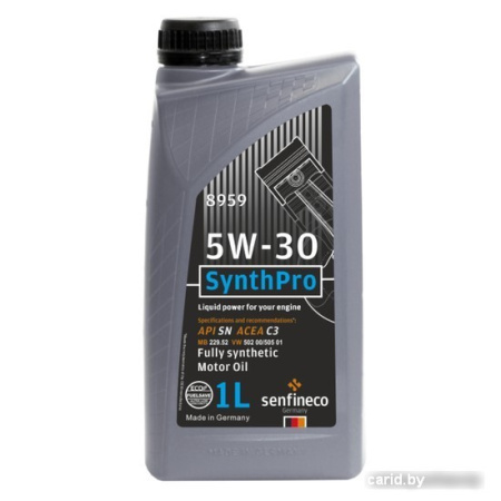 Моторное масло Senfineco SynthPro 5W-30 API SN ACEA C3, 1л