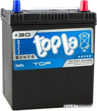 Автомобильный аккумулятор Topla TOP JIS TT35JX (35 А·ч)