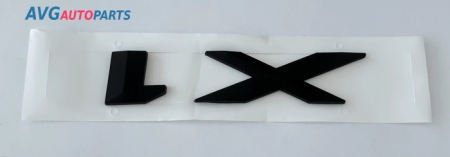 Эмблема (надпись) BMW "X1" черный AVG 322177