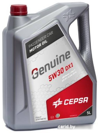 Моторное масло CEPSA Genuine 5W-30 DX1 5л