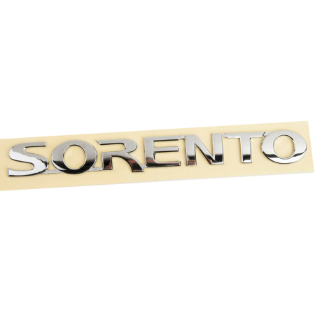 Эмблема (надпись) "SORENTO" крышки багажника HYUNDAI-KIA 863103E001