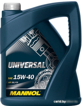 Моторное масло Mannol Universal 15W-40 API SG/CD 5л