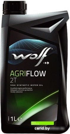 Моторное масло Wolf AgriFlow 2T 1л