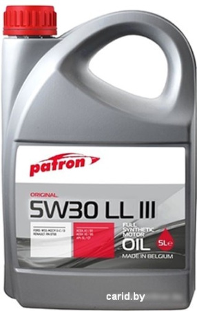 Моторное масло Patron 5W-30 LL III 5л