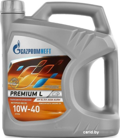 Моторное масло Gazpromneft Premium L 10W-40 5л