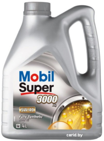 Моторное масло Mobil 5W-40 Super 3000 X1 4л