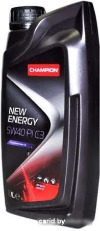 Моторное масло Champion New Energy PI C3 5W-40 1л
