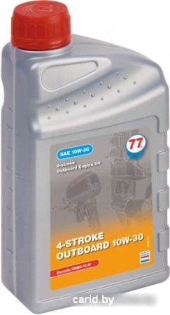 Моторное масло 77 Lubricants 4-Stroke Outboard 10W-30 1л
