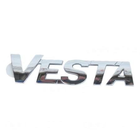 Эмблема (надпись) "Vesta" металлическая ВАЗ (Lada) 8450031561
