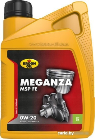 Моторное масло Kroon Oil Meganza MSP FE 0W-20 1л