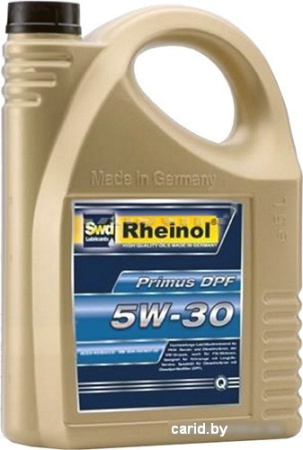 Моторное масло Rheinol Primus DPF 5W-30 5л
