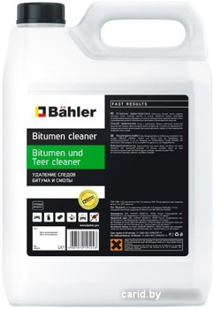 Bahler Bitumen und Teer cleaner BTC-100 3л