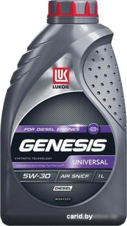 Моторное масло Лукойл Genesis Universal Diesel 5W-30 1л
