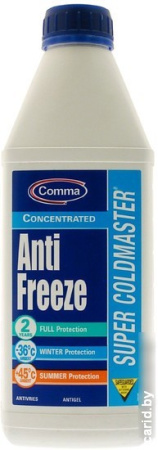 Охлаждающая жидкость Comma Super Coldmaster - Antifreeze 1л