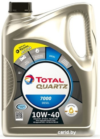 Моторное масло Total Quartz Diesel 7000 10W-40 4л