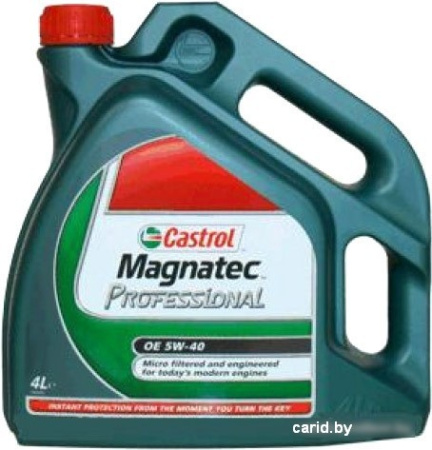 Моторное масло Castrol Magnatec Professional OE 5W-40 4л