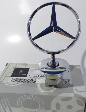 Эмблема Mercedes-Benz звезда на капот MERCEDES A2218800086