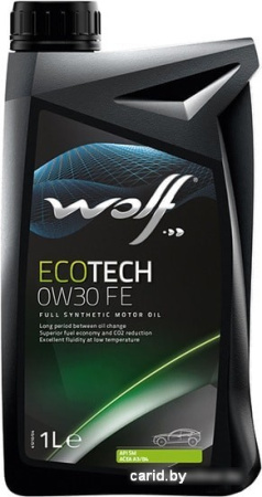 Моторное масло Wolf EcoTech 0W30 C3 FE 1л