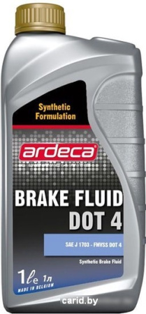 Тормозная жидкость Ardeca Brake Fluid DOT 4 1л