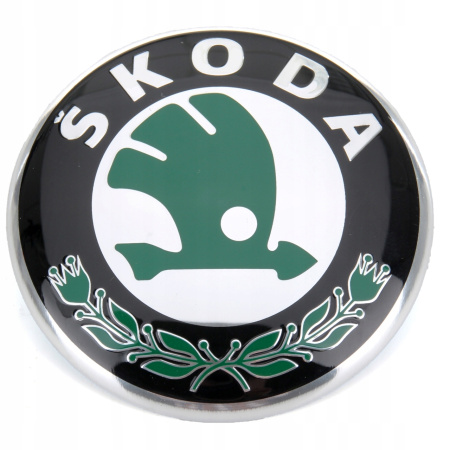 Эмблема Skoda решетки радиатора VAG 3U0853621BMEL
