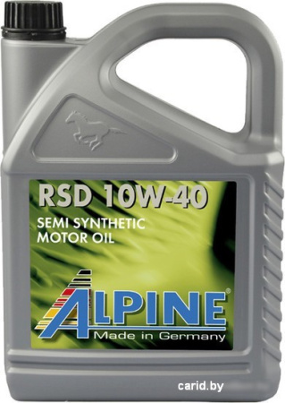 Моторное масло Alpine RSD Diesel-Spezial 10W-40 4л