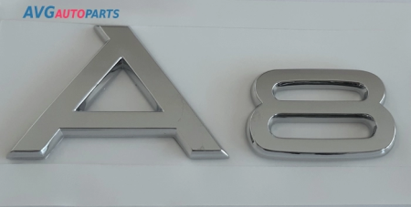 Эмблема (надпись) Audi "A8" AVG 322230