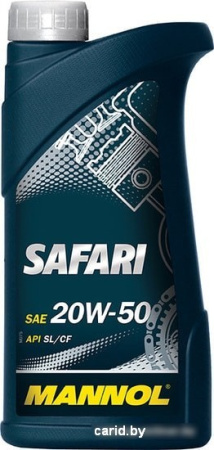 Моторное масло Mannol Safari 20W-50 API SL/CF 1л