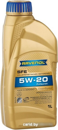 Моторное масло Ravenol SFE 5W-20 1л