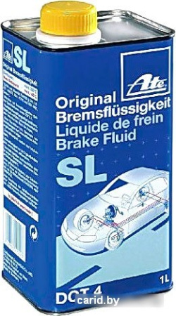 Тормозная жидкость ATE Brake Fluid SL DOT4 1л