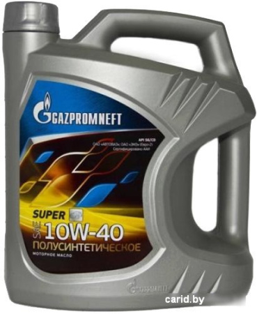 Моторное масло Gazpromneft Super 10W-40 SG/CD 5л