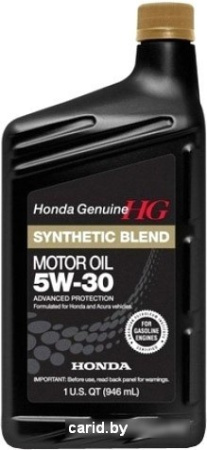 Моторное масло Honda Synthetic Blend 5W-30 SN (08798-9034) 0.946л