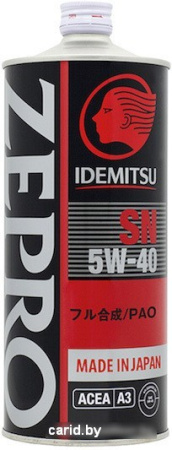 Моторное масло Idemitsu Zepro Racing 5W-40 1л